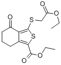 ETHYL 3-[(2-ETHOXY-2-OXOETHYL)THIO]-4-OXO-4,5,6,7-TETRAHYDROBENZO[C]THIOPHENE-1-CARBOXYLATE CAS#: 172516-34-6