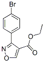 ETHYL 3-(4-BROMOPHENYL)ISOXAZOLE-4-CARBOXYLATE CAS#: 352445-65-9