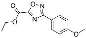 ETHYL 3-(4-METHOXYPHENYL)-1,2,4-OXADIAZOLE-5-CARBOXYLATE CAS#: 40019-25-8