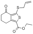 ETHYL 3-(ALLYLTHIO)-4-OXO-4,5,6,7-TETRAHYDROBENZO[C]THIOPHENE-1-CARBOXYLATE CAS#: 172516-32-4