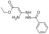 ETHYL 3-AMINO-3-(2-BENZOYLHYDRAZINO)ACRYLATE CAS#: 146255-36-9