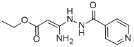 ETHYL 3-AMINO-3-(2-ISONICOTINOYLHYDRAZINO)ACRYLATE CAS#: 146255-38-1