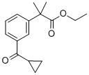ETHYL 3-(CYCLOPROPYLCARBONYL)-A,A-DIMETHYLPHENYLACETATE CAS#: 169280-11-9