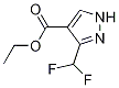 ETHYL 3-(DIFLUOROMETHYL)-1H-PYRAZOLE-4-CARBOXYLATE CAS#: 151733-96-9
