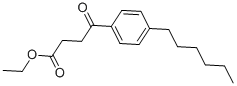 ETHYL 4-(4-HEXYLPHENYL)-4-OXOBUTYRATE CAS#: 312943-18-3