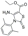 ETHYL 4-AMINO-3-(2,6-DIMETHYLPHENYL)-2-THIOXO-2,3-DIHYDRO-1,3-THIAZOLE-5-CARBOXYLATE CAS#: 312922-21-7