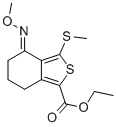 ETHYL 4-(METHOXYIMINO)-3-(METHYLTHIO)-4,5,6,7-TETRAHYDROBENZO[C]THIOPHENE-1-CARBOXYLATE CAS#: 172516-37-9