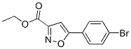 ETHYL 5-(4-BROMOPHENYL)ISOXAZOLE-3-CARBOXYLATE CAS#: 370855-64-4