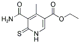 ETHYL 5-(AMINOCARBONYL)-4-METHYL-6-THIOXO-1,6-DIHYDRO-3-PYRIDINECARBOXYLATE CAS#: 171113-26-1