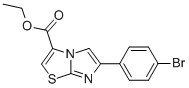 ETHYL 6-(4-BROMOPHENYL)IMIDAZO[2,1-B][1,3]THIAZOLE-3-CARBOXYLATE CAS#: 393107-89-6