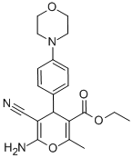 ETHYL 6-AMINO-5-CYANO-2-METHYL-4-(4-MORPHOLINOPHENYL)-4H-PYRAN-3-CARBOXYLATE CAS#: 368870-01-3