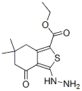 ETHYL 6,6-DIMETHYL-3-HYDRAZINO-4-OXO-4,5,6,7-TETRAHYDROBENZO(C)THIOPHENE-1-CARBOXYLATE, TECH. CAS#: 172516-47-1
