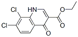 ETHYL 7,8-DICHLORO-1,4-DIHYDRO-4-OXOQUINOLINE-3-CARBOXYLATE CAS#: 175134-95-9