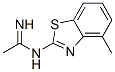 Ethanimidamide, N-(4-methyl-2-benzothiazolyl)- (9CI) CAS#: 395065-72-2