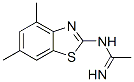 Ethanimidamide, N-(4,6-dimethyl-2-benzothiazolyl)- (9CI) CAS#: 395065-75-5