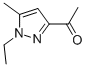 Ethanone, 1-(1-ethyl-5-methyl-1H-pyrazol-3-yl)- (9CI) CAS#: 165743-69-1