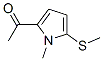 Ethanone, 1-[1-methyl-5-(methylthio)-1H-pyrrol-2-yl]- (9CI) CAS#: 156210-71-8