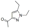 Ethanone, 1-(1,5-diethyl-1H-pyrazol-3-yl)- (9CI) CAS#: 165743-61-3