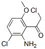 Ethanone, 1-(2-amino-3-chloro-6-methoxyphenyl)-2-chloro- CAS#: 150805-98-4