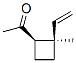 Ethanone, 1-(2-ethenyl-2-methylcyclobutyl)-, (1R-trans)- (9CI) CAS#: 173829-77-1