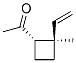 Ethanone, 1-(2-ethenyl-2-methylcyclobutyl)-, (1S-cis)- (9CI) CAS#: 173829-76-0