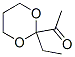 Ethanone, 1-(2-ethyl-1,3-dioxan-2-yl)- (9CI) CAS#: 165544-14-9