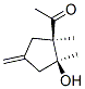 Ethanone, 1-(2-hydroxy-1,2-dimethyl-4-methylenecyclopentyl)-, trans- (9CI) CAS#: 174682-12-3