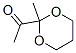 Ethanone, 1-(2-methyl-1,3-dioxan-2-yl)- (9CI) CAS#: 165544-13-8