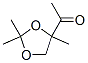 Ethanone, 1-(2,2,4-trimethyl-1,3-dioxolan-4-yl)- (9CI) CAS#: 41167-50-4