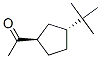 Ethanone, 1-[3-(1,1-dimethylethyl)cyclopentyl]-, trans- (9CI) CAS#: 145930-11-6