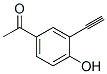 Ethanone, 1-(3-ethynyl-4-hydroxyphenyl)- (9CI) CAS#: 370565-08-5
