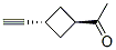 Ethanone, 1-(3-ethynylcyclobutyl)-, trans- (9CI) CAS#: 42809-43-8