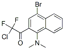 Ethanone,  1-[4-bromo-1-(dimethylamino)-2-naphthalenyl]-2-chloro-2,2-difluoro- CAS#: 353457-09-7