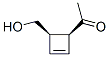 Ethanone, 1-[4-(hydroxymethyl)-2-cyclobuten-1-yl]-, cis- (9CI) CAS#: 174712-74-4