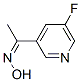 Ethanone, 1-(5-fluoro-3-pyridinyl)-, oxime (9CI) CAS#: 342602-56-6