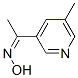 Ethanone, 1-(5-methyl-3-pyridinyl)-, oxime (9CI) CAS#: 342602-13-5