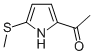 Ethanone, 1-[5-(methylthio)-1H-pyrrol-2-yl]- (9CI) CAS#: 156210-88-7