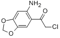 Ethanone, 1-(6-amino-1,3-benzodioxol-5-yl)-2-chloro- (9CI) CAS#: 149809-26-7