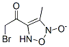 Ethanone, 2-bromo-1-(4-methyl-5-oxido-1,2,5-oxadiazol-3-yl)- (9CI) CAS#: 165067-00-5