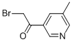 Ethanone, 2-bromo-1-(5-methyl-3-pyridinyl)- (9CI) CAS#: 358780-25-3