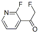 Ethanone, 2-fluoro-1-(2-fluoro-3-pyridinyl)- (9CI) CAS#: 145005-30-7
