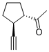 Ethanone,1-(2-ethynylcyclopentyl)-,trans- CAS#: 155222-54-1