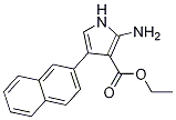 Ethyl 2-aMino-4-(naphthalen-2-yl)-1H-pyrrole-3-carboxylate CAS#: 338400-98-9