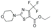Ethyl 2-morpholin-4-yl-4-(trifluoromethyl)-1,3-thiazole-5-carboxylate CAS#: 338392-97-5
