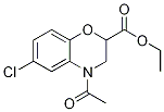 Ethyl 4-acetyl-6-chloro-3,4-dihydro-2H-1,4-benzoxazine-2-carboxylate CAS#: 391873-67-9
