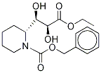 Ethyl N-Benzyloxycarbonyl-3-[(2R)-piperidinyl)]-(2R,3S)-dihydroxrpropanoate CAS#: 160169-48-2