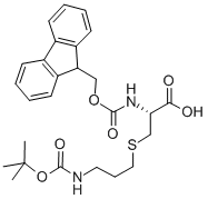FMOC-CYS(3-(BOC-AMINO)-PROPYL)-OH CAS#: 173963-91-2