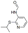 Formamide, N-[2-[(1-methylethyl)thio]-3-pyridinyl]- (9CI) CAS#: 156577-69-4