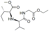 Glycine, N-[N-[1-(methoxycarbonyl)-2-methylbutyl]-D-valyl]-, ethyl ester, [S-(R*,R*)]- (9CI) CAS#: 169533-21-5