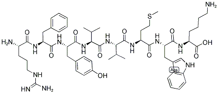 H-ARG-PHE-TYR-VAL-VAL-MET-TRP-LYS-OH CAS#: 149234-04-8
